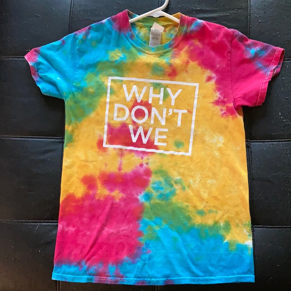 WHY DONT WE Tye Dye Tour Shirt